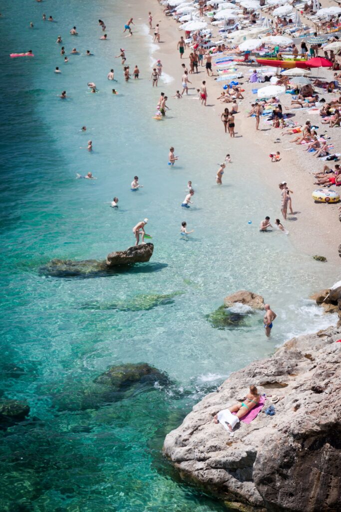Chorvatsko pláž