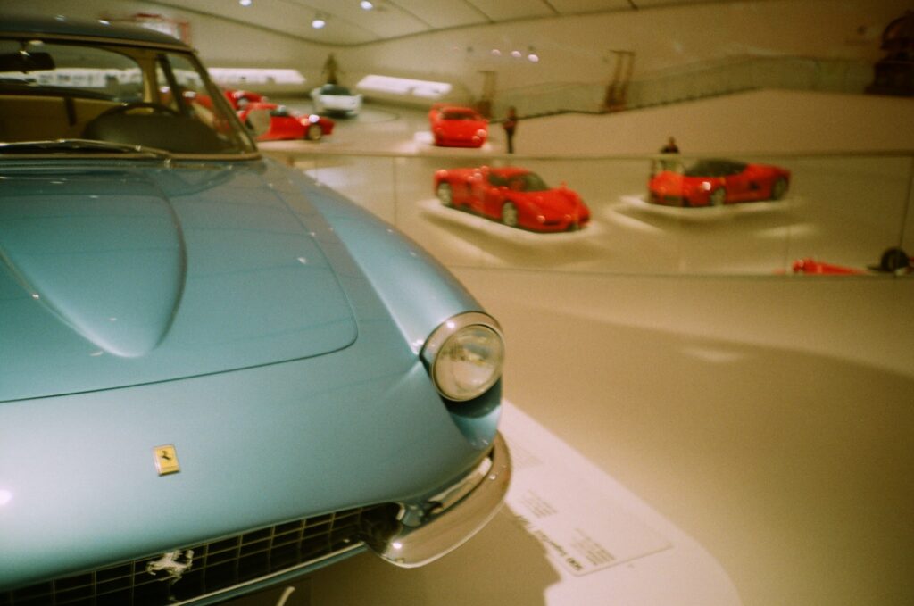 Itálie muzeum aut
